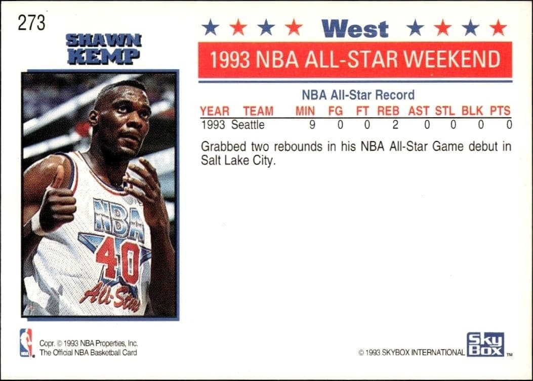 Shawn Kemp - Back
