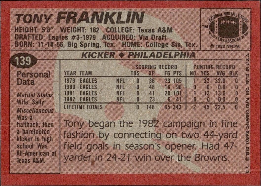 Tony Franklin - Back