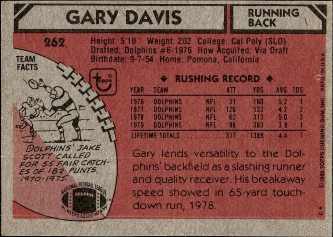 Gary Davis - Back