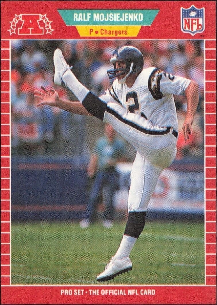 1989 Pro-Set Ralf Mojsiejenko #364 trading card