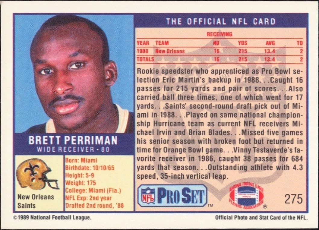 Brett Perriman - Back