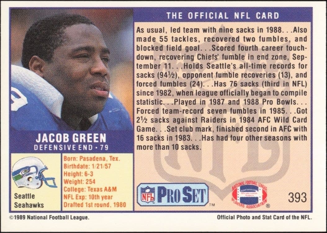 Jacob Green - Back