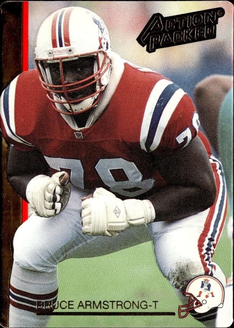 1992 Action-Packed Bruce Armstrong #162 trading card