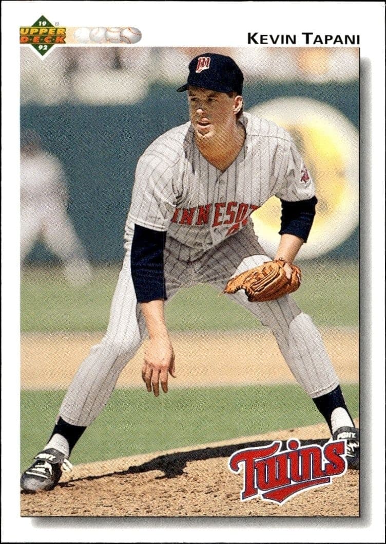 1992 Upper-Deck Low Number Kevin Tapani #624 trading card