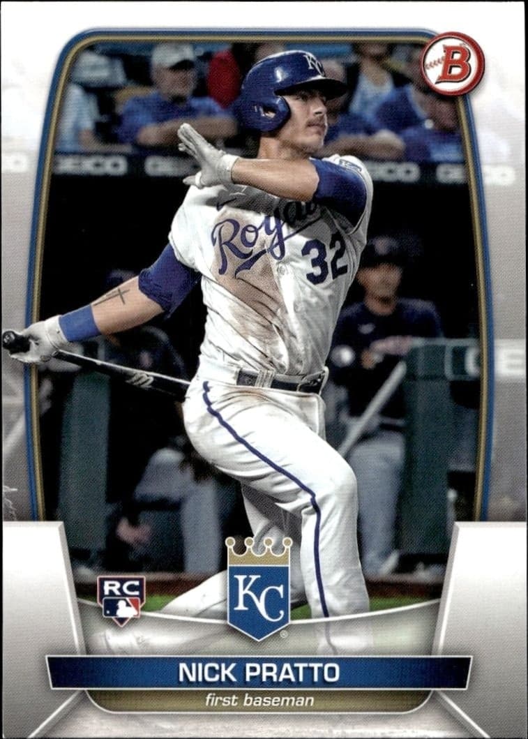 2023 Bowman Nick Pratto #8 trading card