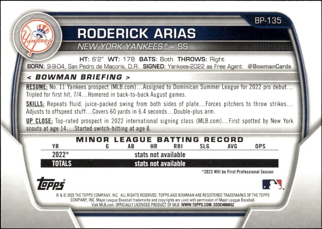 Roderick Arias - Back