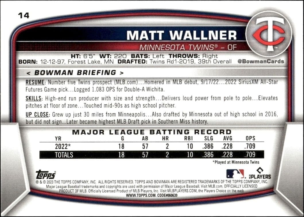 Matt Wallner - Back