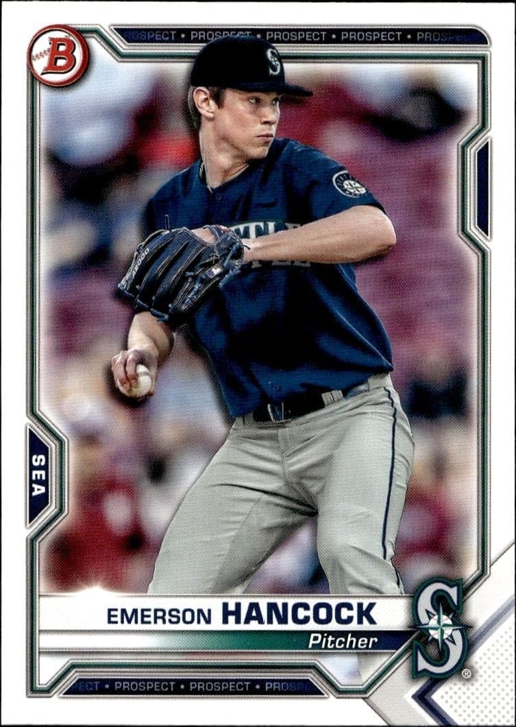 2021 Bowman Emerson Hancock #BP-78 trading card