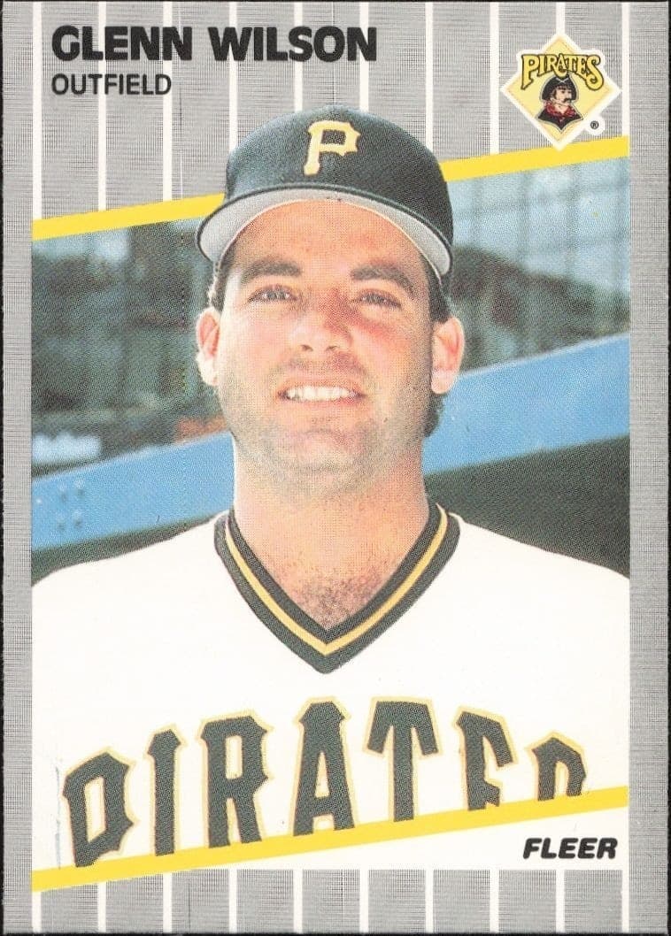1989 Fleer Glenn Wilson #224 trading card