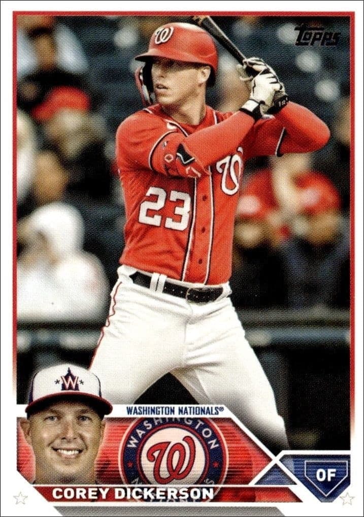 2023 Topps Update Series Corey Dickerson #US140 trading card