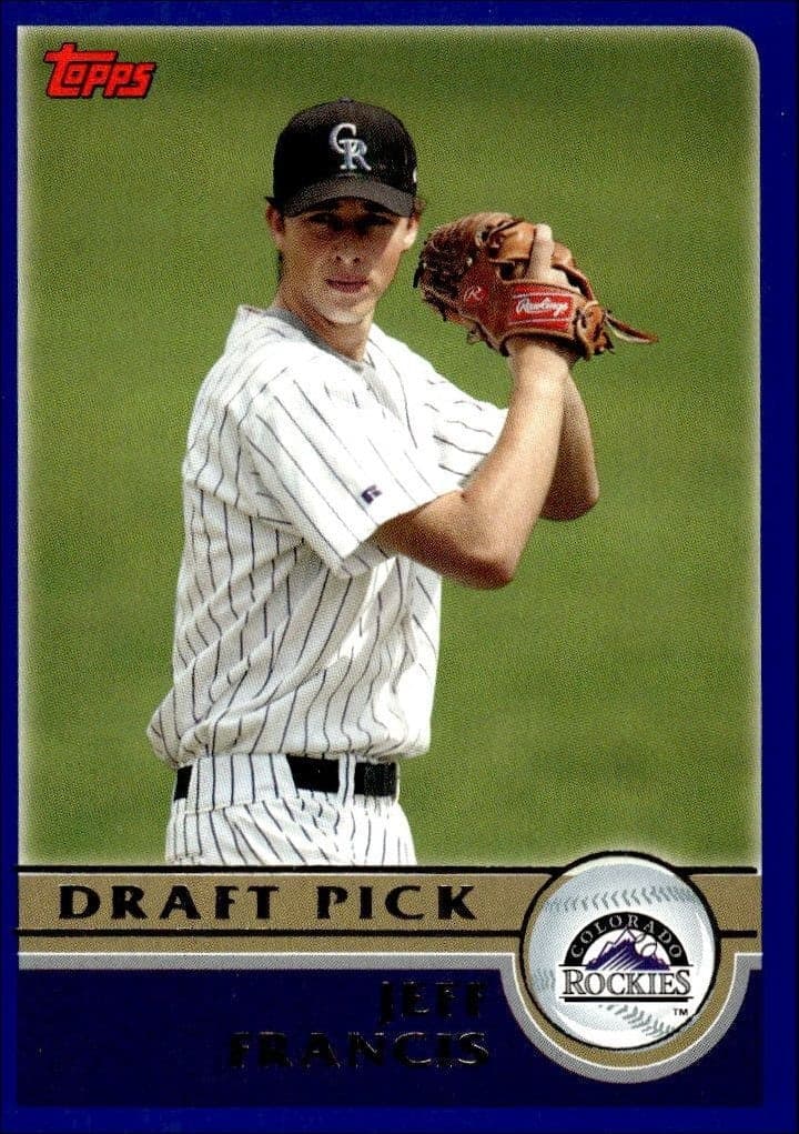 2003 Topps Series 2 Jeff Francis #666 trading card