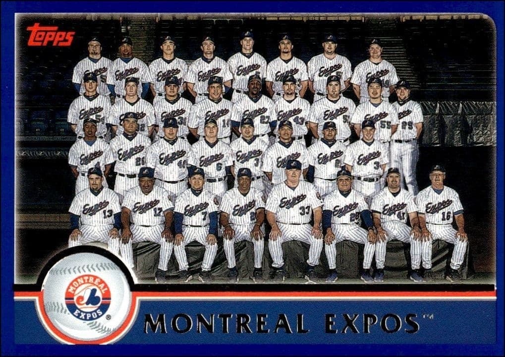 2003 Topps Series 2 Montreal Expos #647 trading card