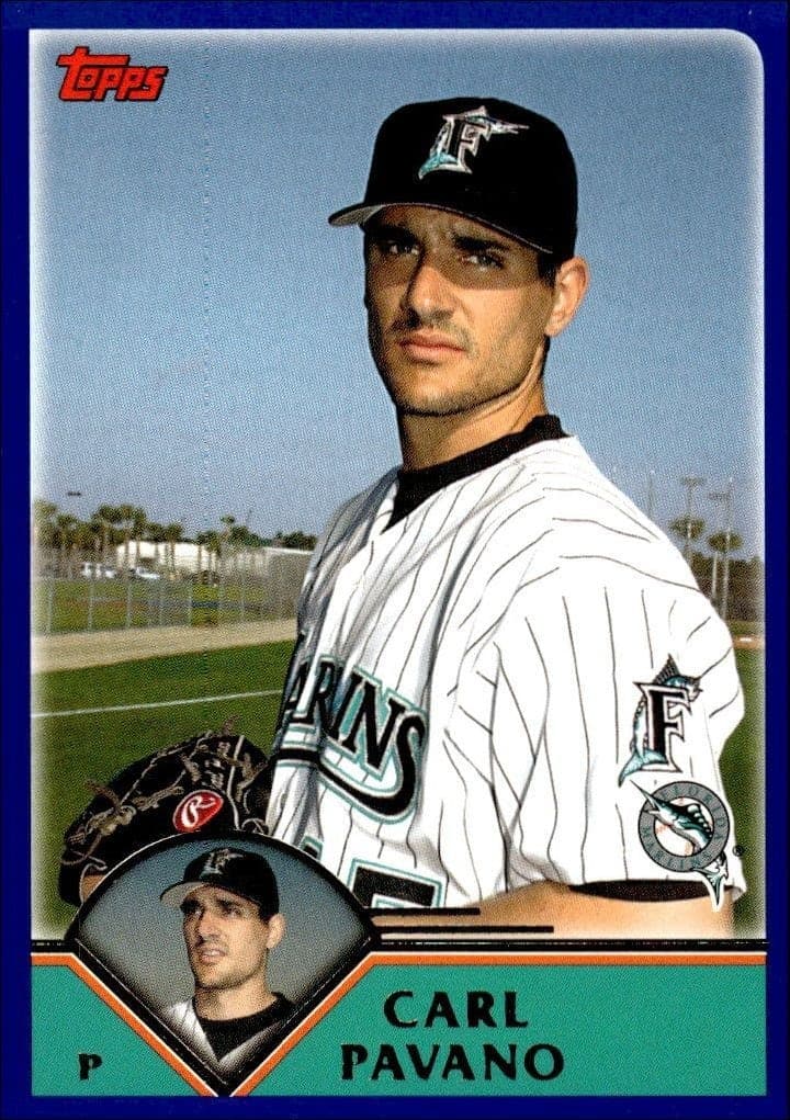 2003 Topps Series 2 Carl Pavano #613 trading card