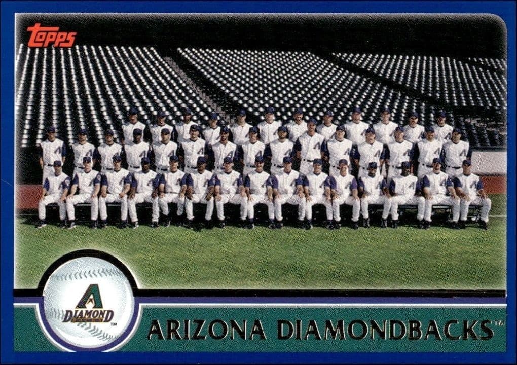 2003 Topps Series 2 Arizona Diamondbacks #631 trading card