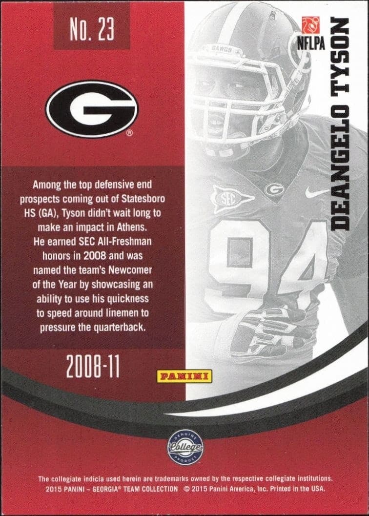 Deangelo Tyson - Back