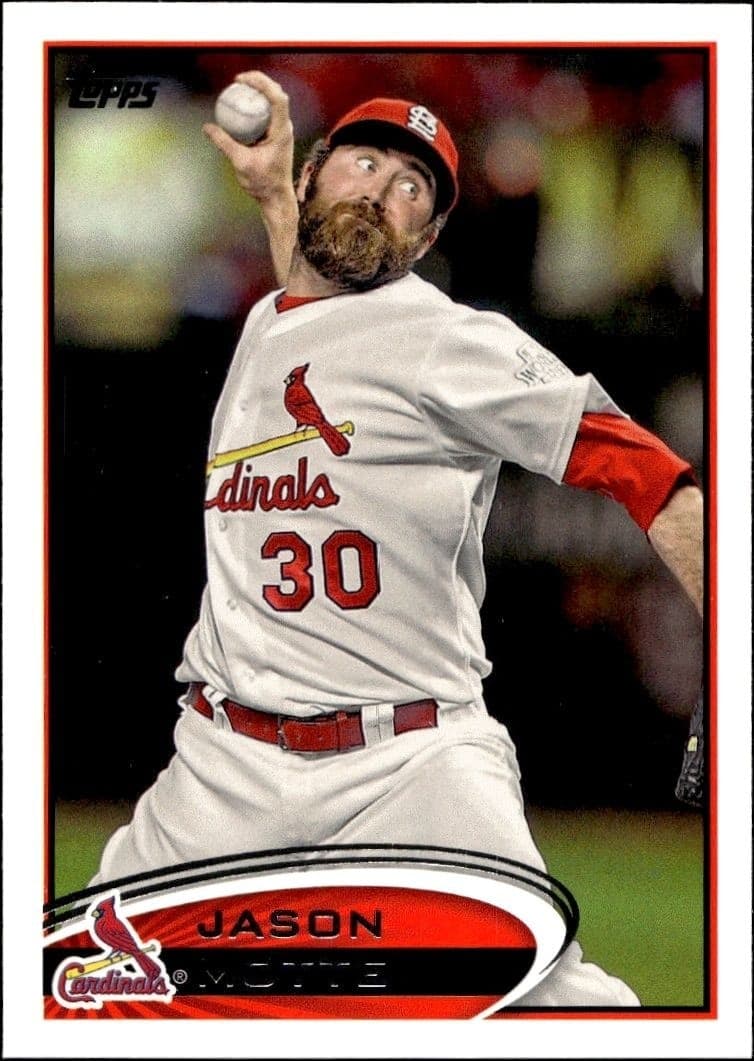 2012 Topps Series 2 Jason Motte #434 trading card