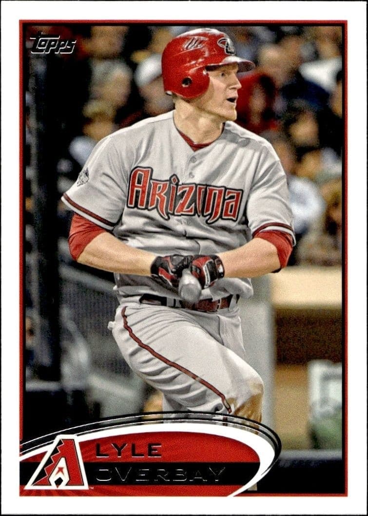 2012 Topps Series 2 Lyle Overbay #370 trading card