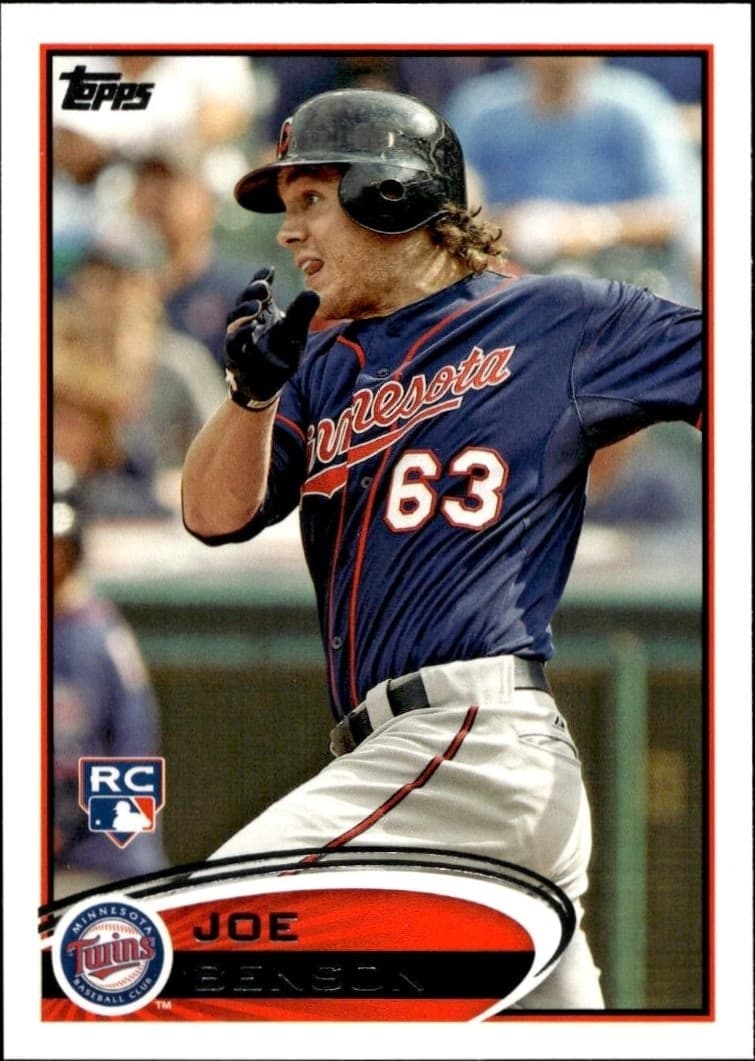 2012 Topps Series 1 Joe Benson #235 trading card