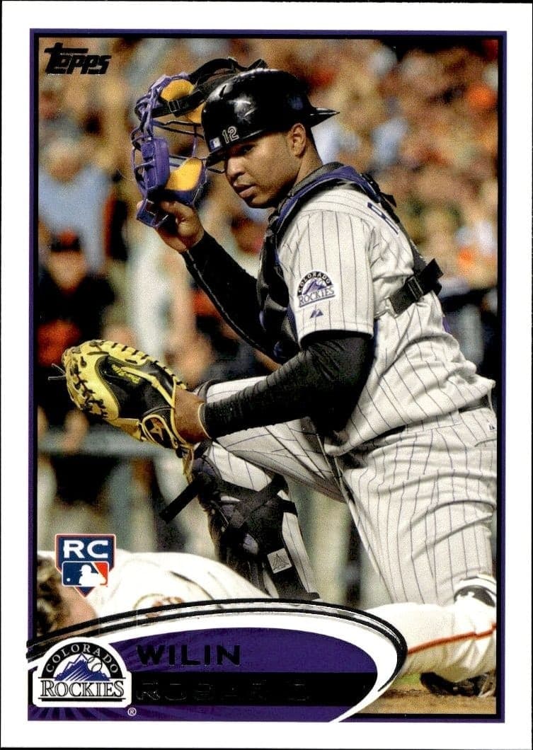 2012 Topps Series 1 Wilin Rosario #184 trading card