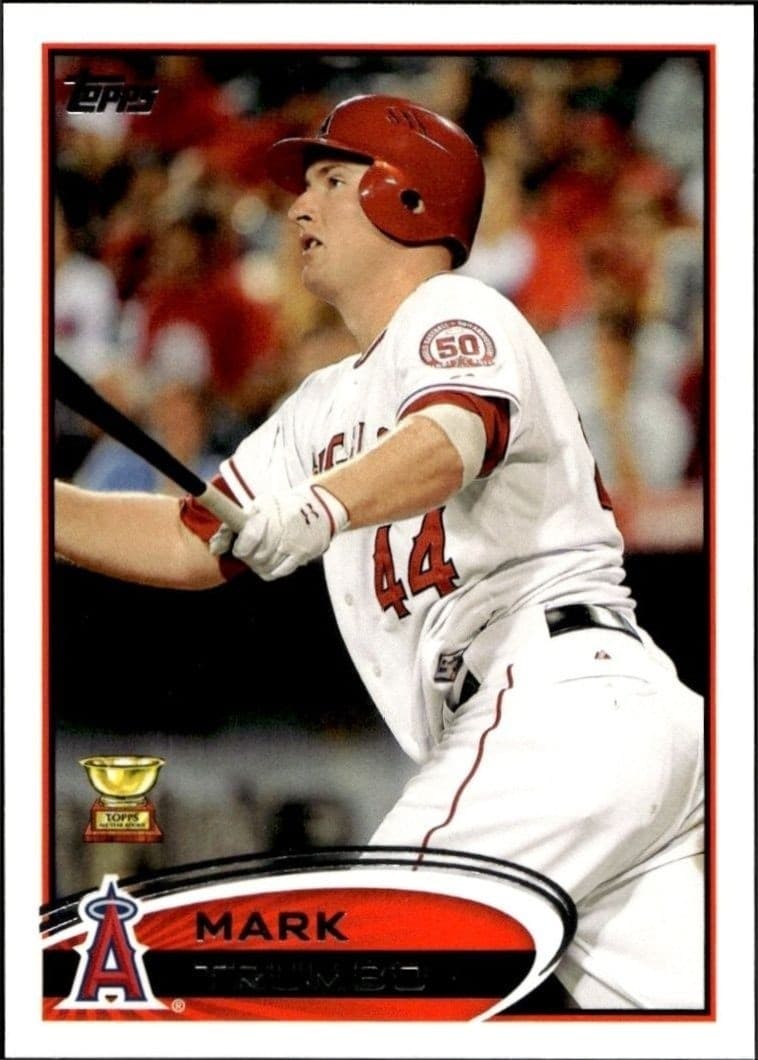 2012 Topps Series 1 Mark Trumbo #106 trading card