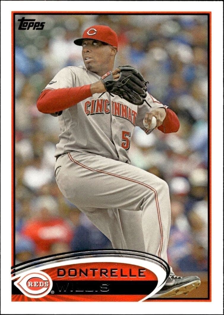 2012 Topps Series 1 Dontrelle Willis #89 trading card