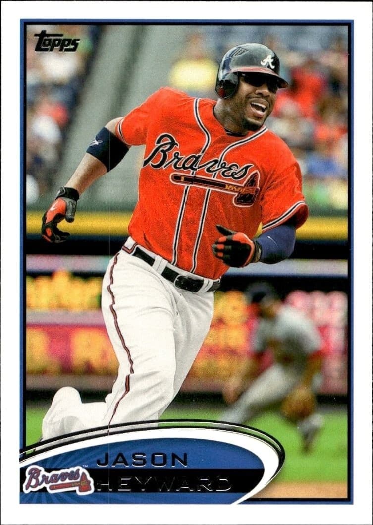 2012 Topps Series 1 Jason Heyward #85 trading card