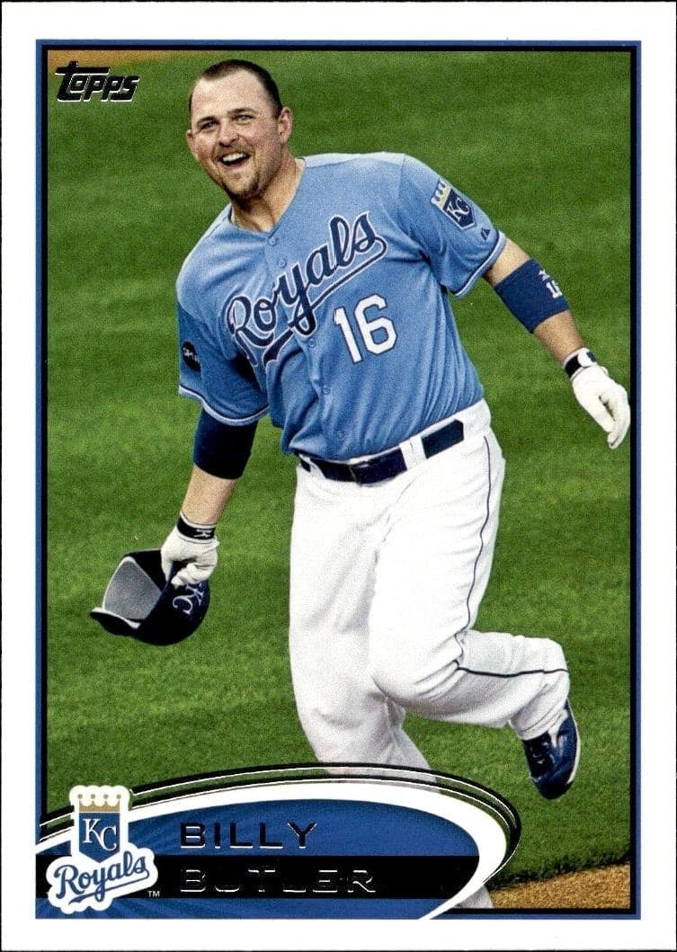 2012 Topps Series 1 Billy Butler #145 trading card