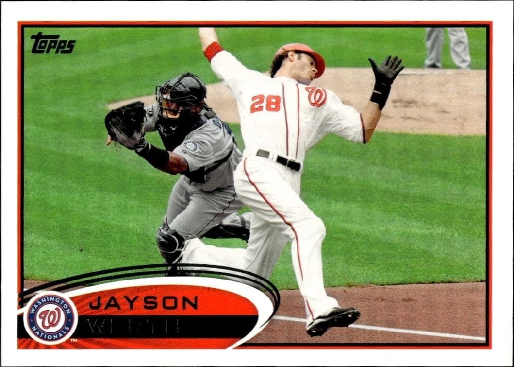 2012 Topps Series 1 Jayson Werth #295 trading card