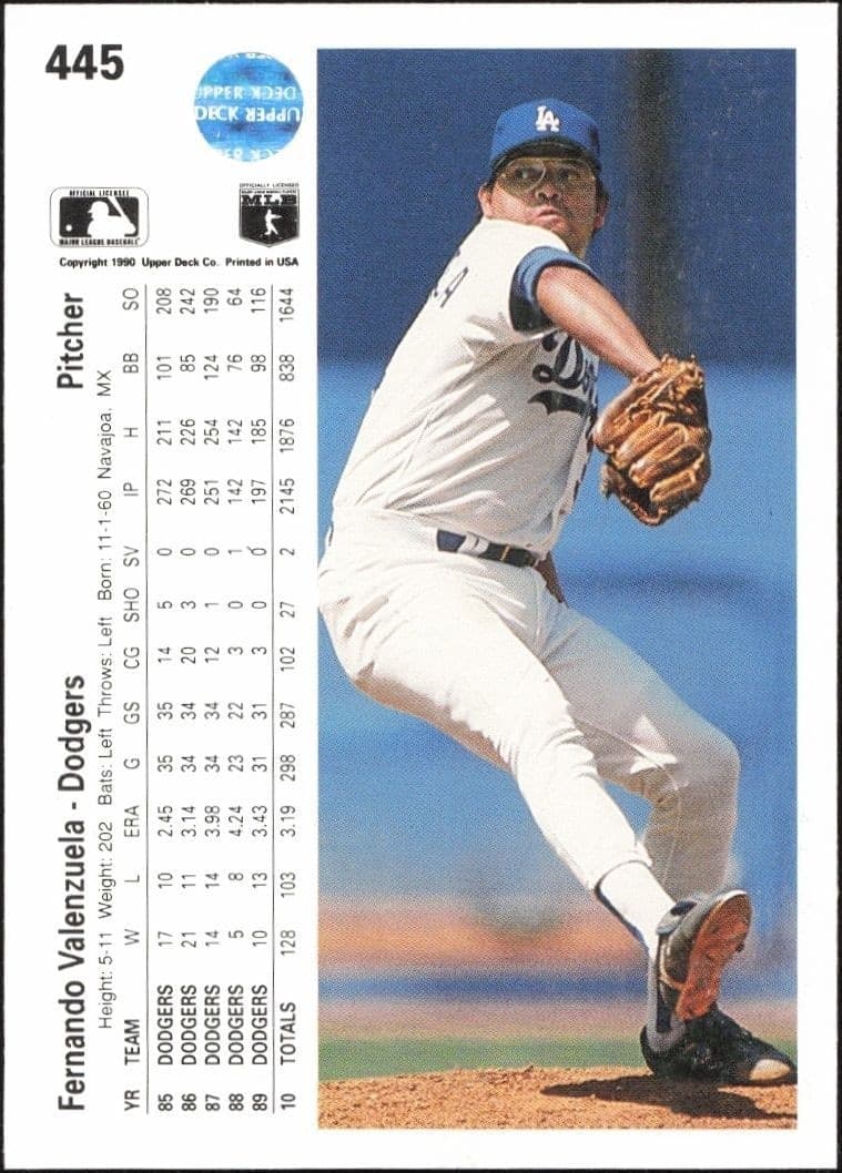 Fernando Valenzuela - Back