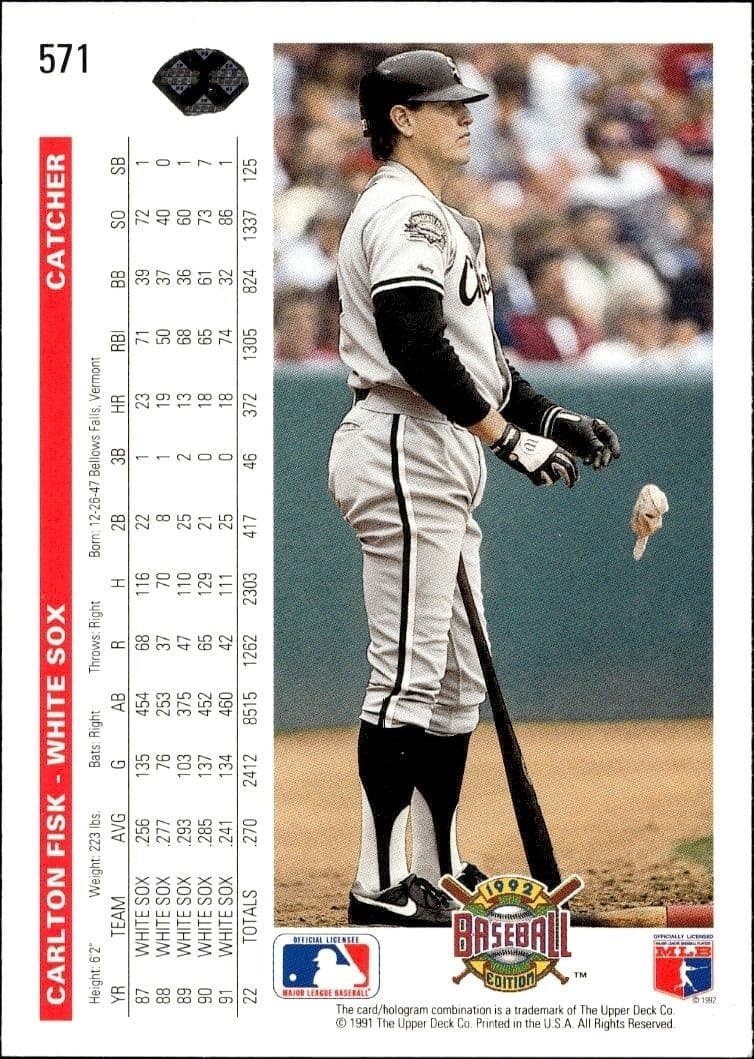 Carlton Fisk - Back