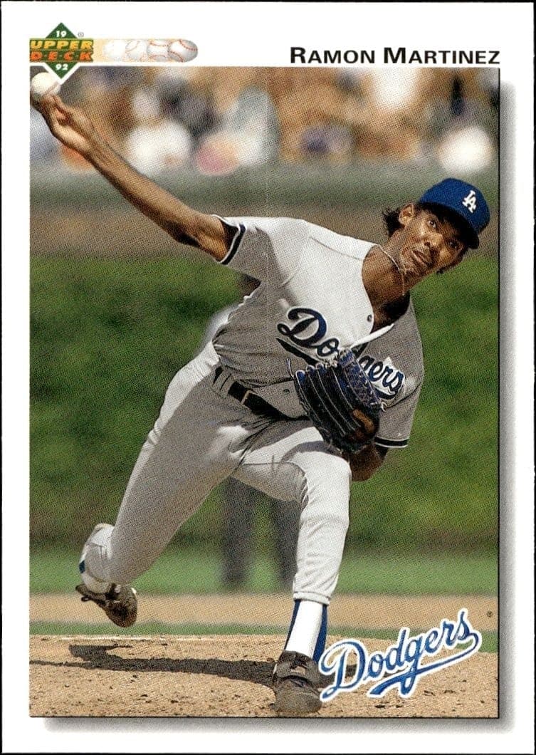 1992 Upper-Deck Low Number Ramon Martinez #346 trading card