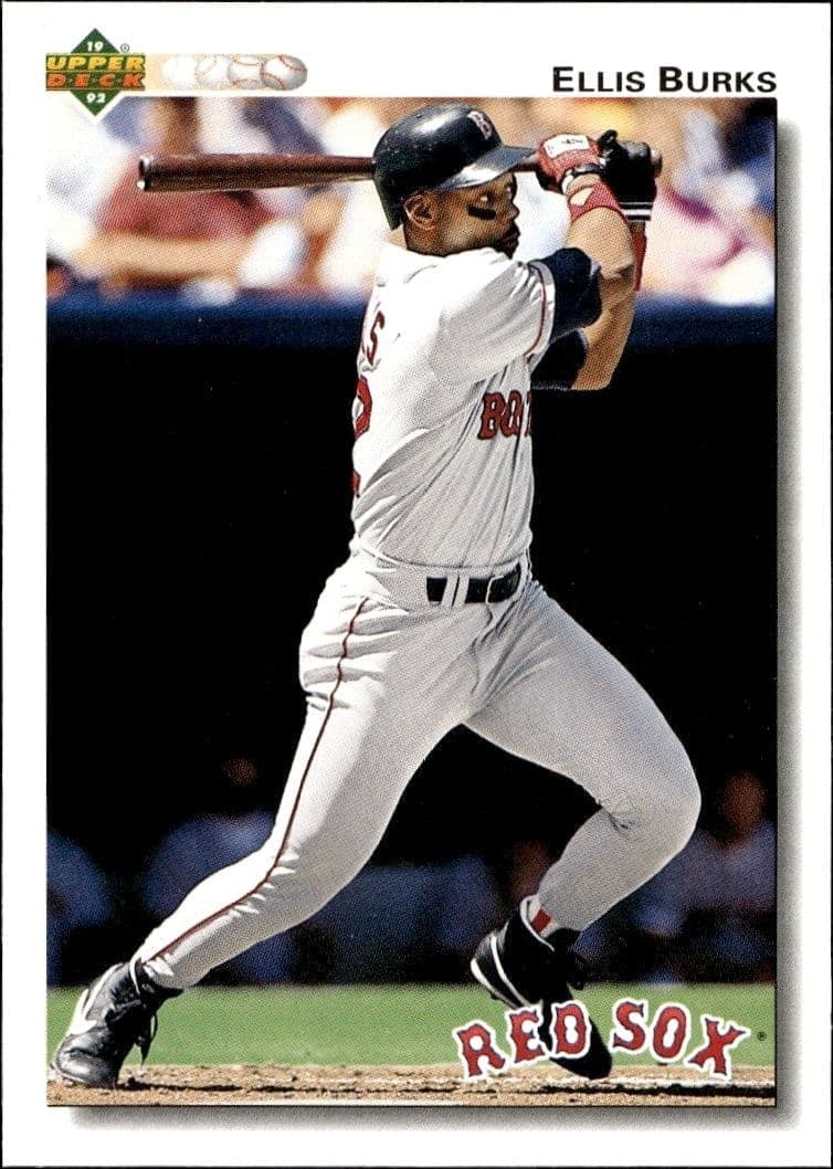 1992 Upper-Deck Low Number Ellis Burks #525 trading card