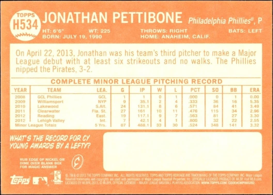 Jonathan Pettibone - Back