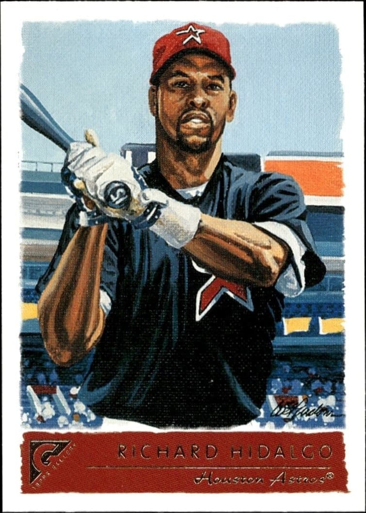 2001 Topps Gallery Richard Hidalgo #47 trading card