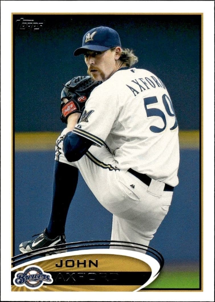2012 Topps Series 1 John Axford #294 trading card