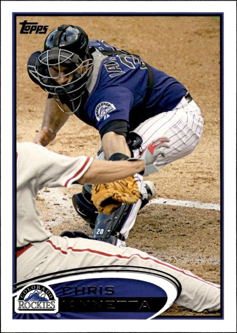 2012 Topps Series 1 Chris Iannetta #21 trading card
