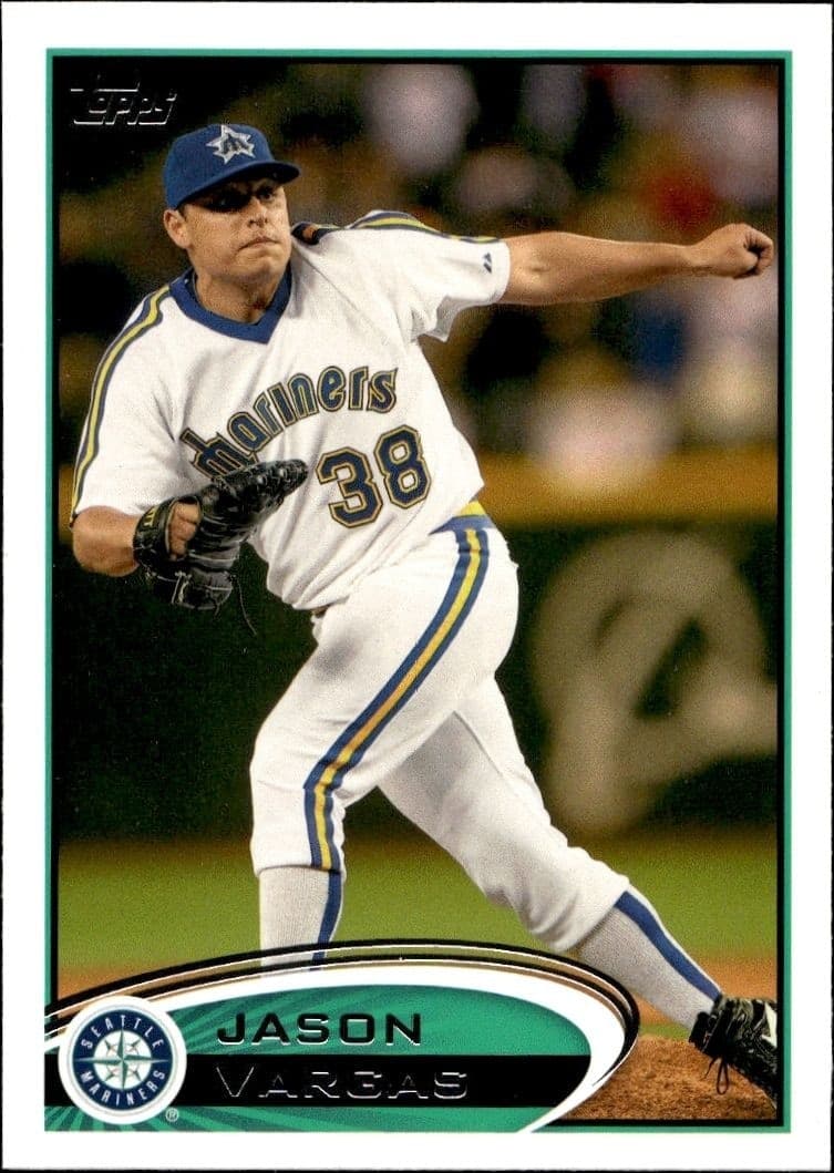 2012 Topps Series 1 Jason Vargas #269 trading card