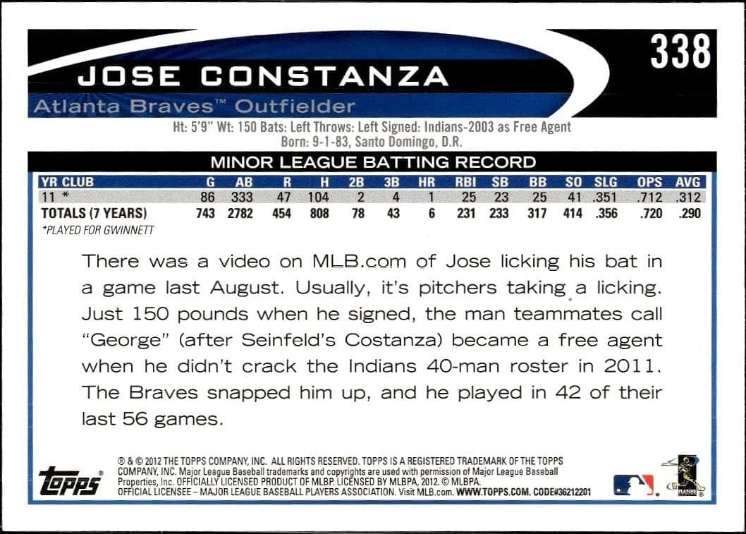 Jose Constanza - Back