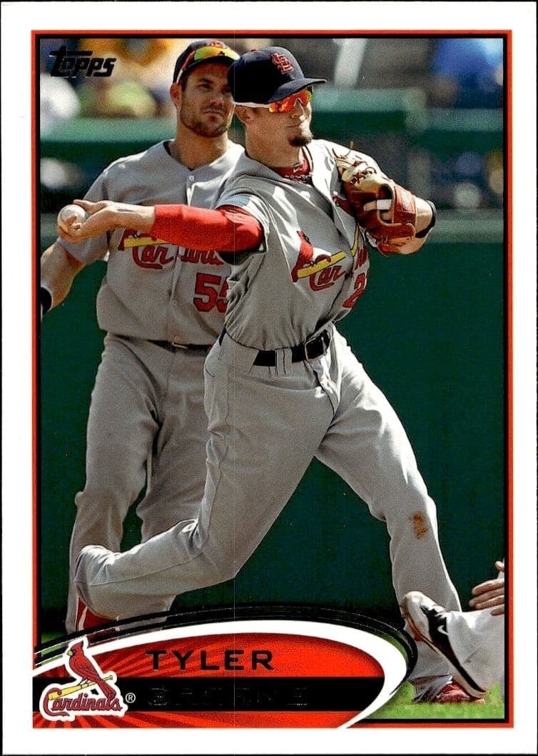 2012 Topps Series 2 Tyler Greene #619 trading card
