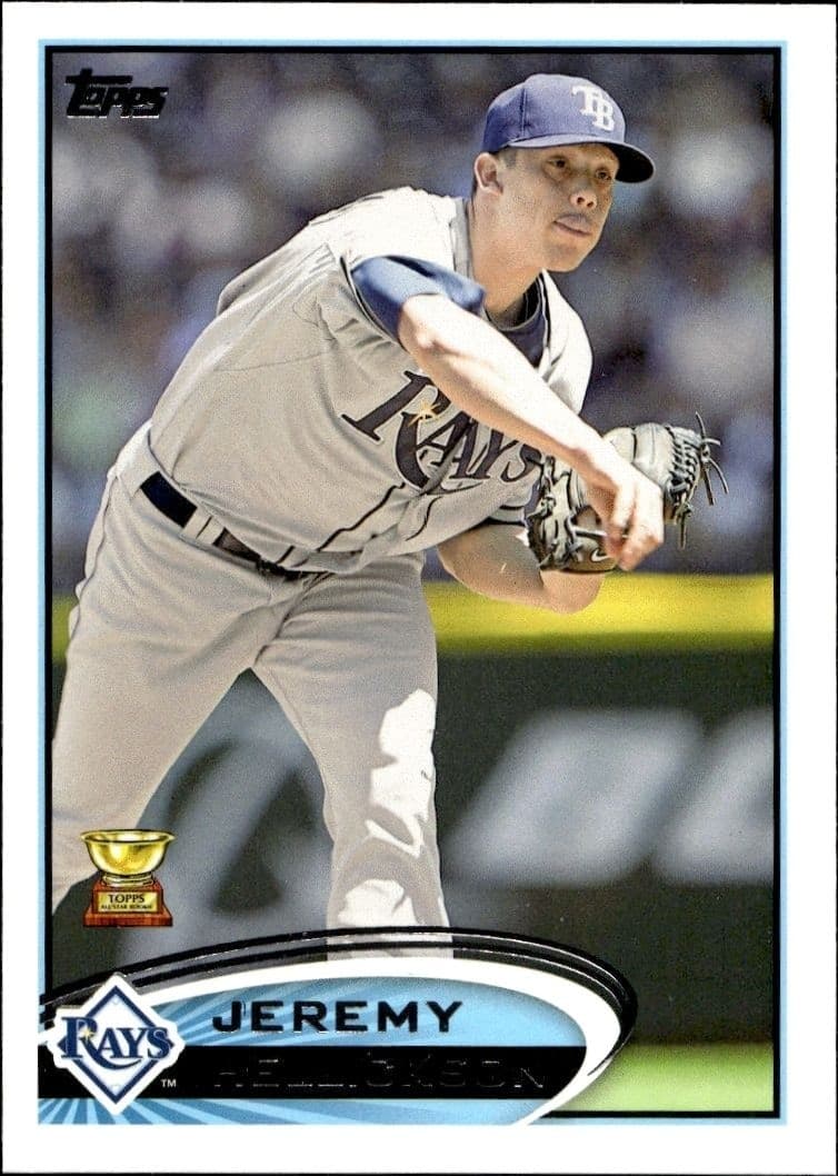 2012 Topps Series 2 Jeremy Hellickson #354 trading card