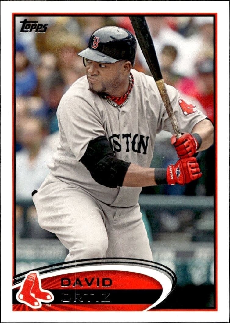 2012 Topps Series 2 David Ortiz #506 trading card