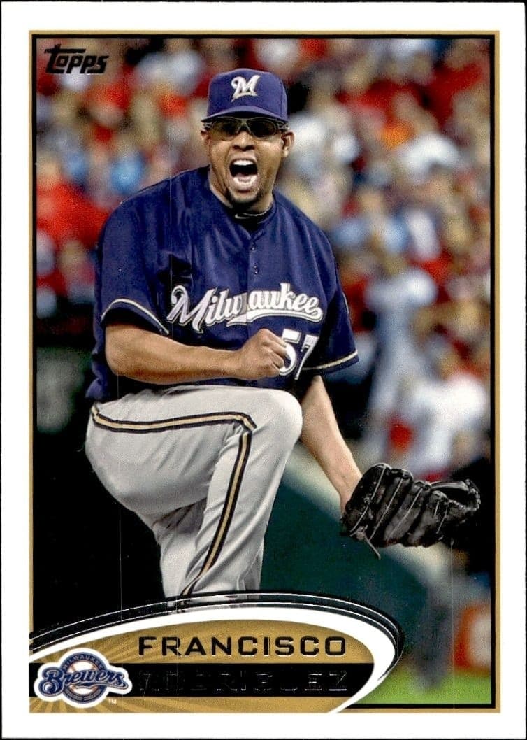 2012 Topps Series 2 Francisco Rodriguez #499 trading card
