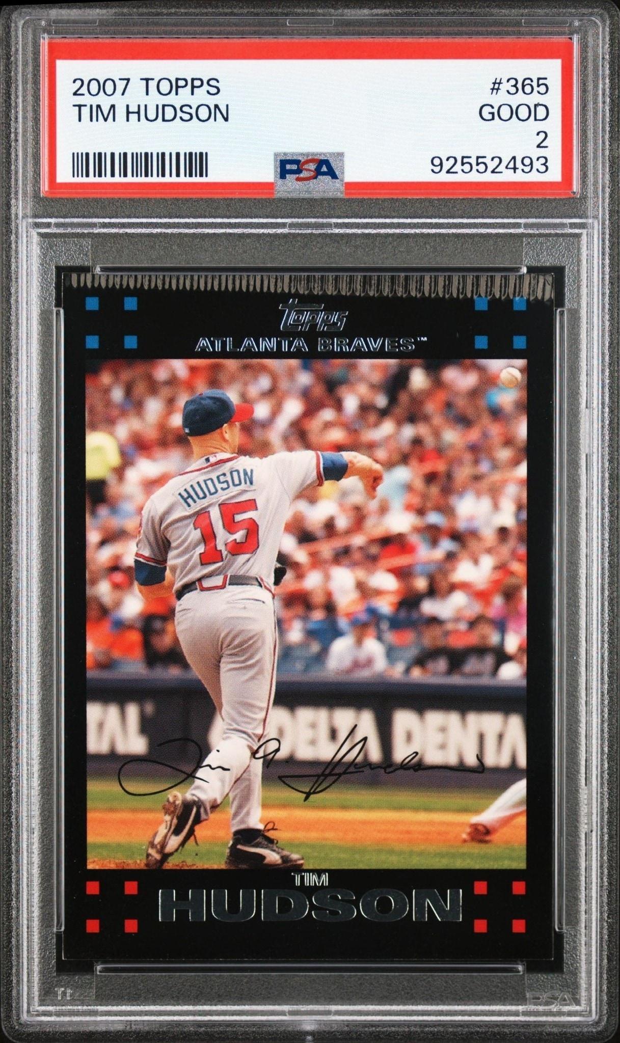 2007 Topps Updates & Highlights Tim Hudson #365 trading card