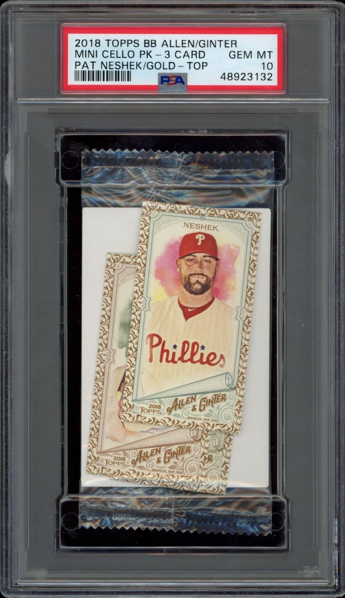 2018 Topps Allen & Ginter Pat Neshek trading card