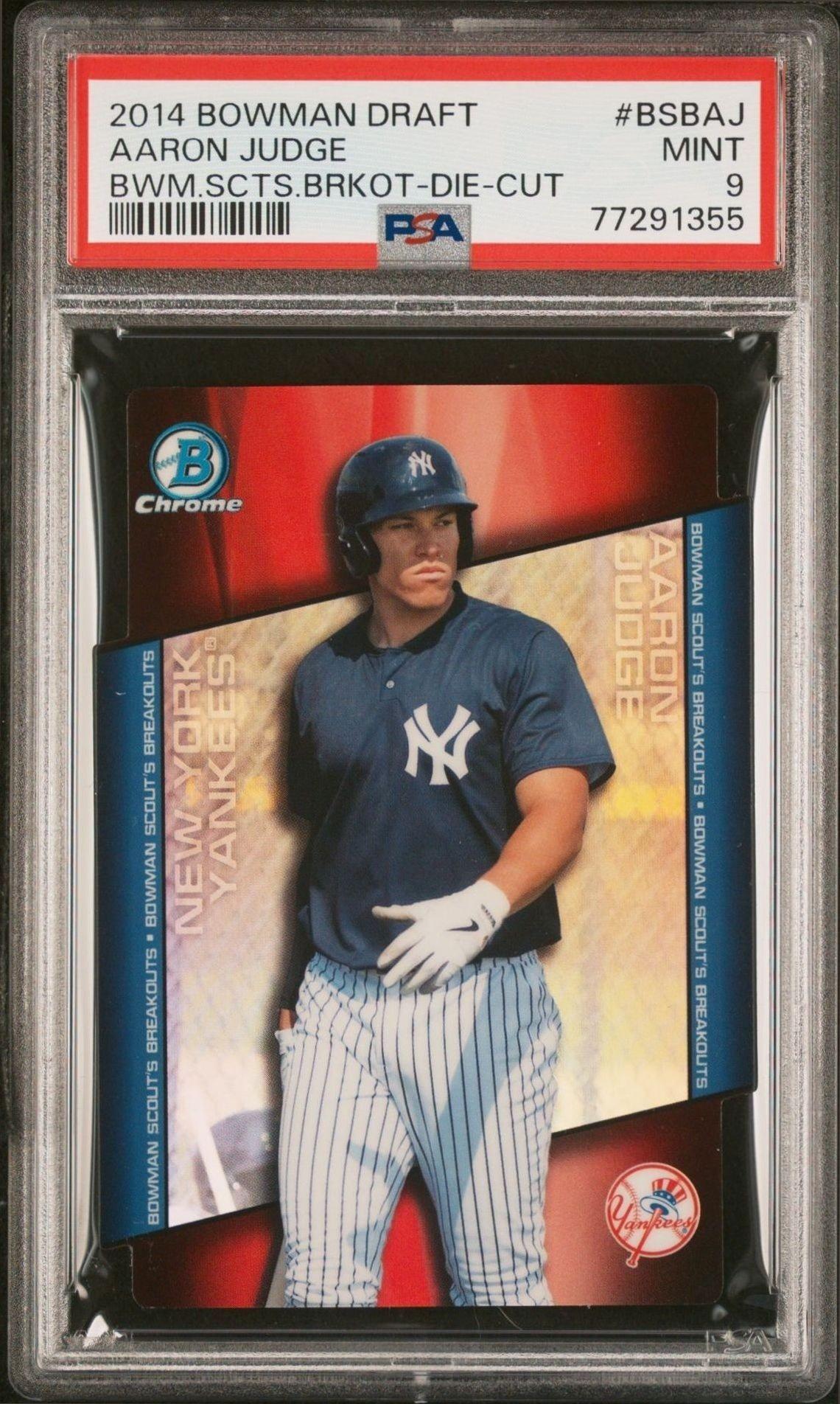 2014 Bowman Draft Aaron Judge #BSB-AJ trading card