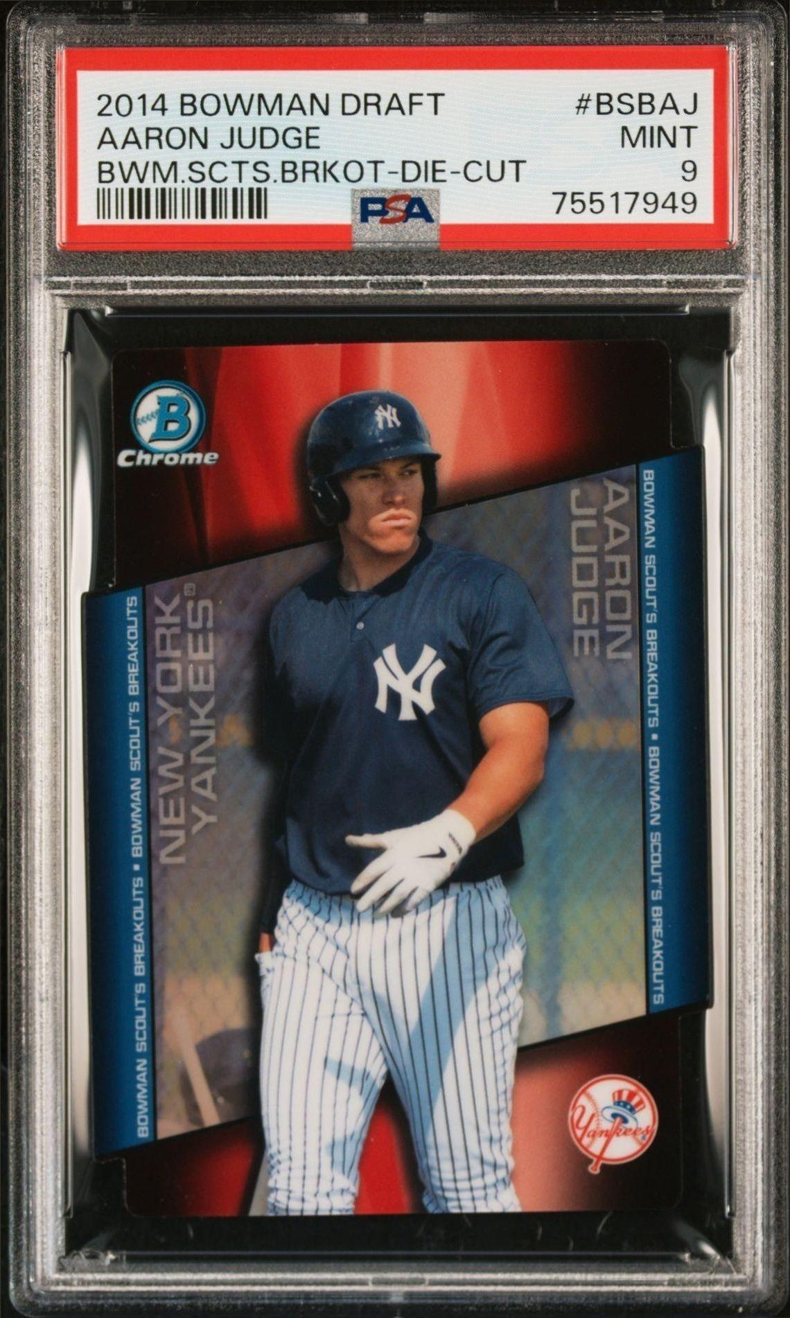 2014 Bowman Draft Aaron Judge #BSB-AJ trading card