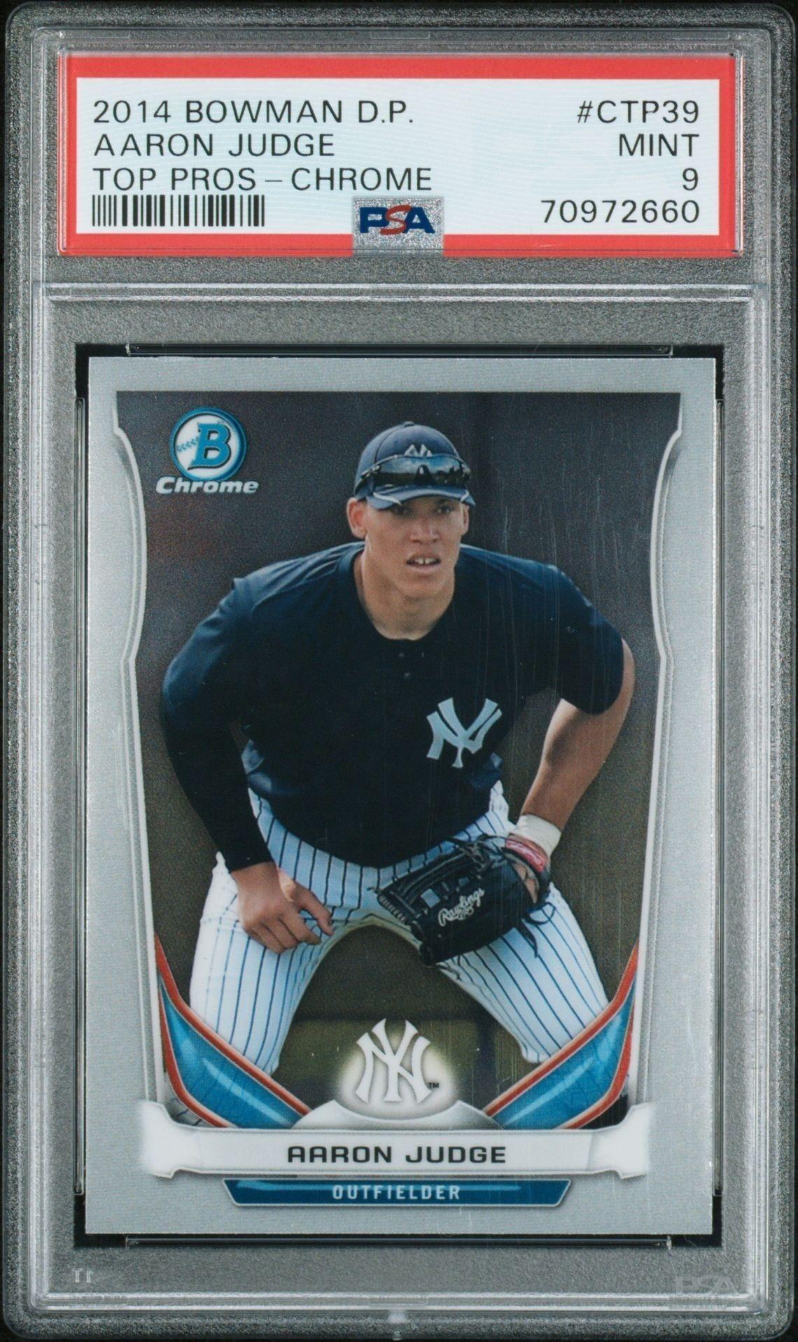 2014 Bowman Draft Picks Aaron Judge #CTP-39 trading card