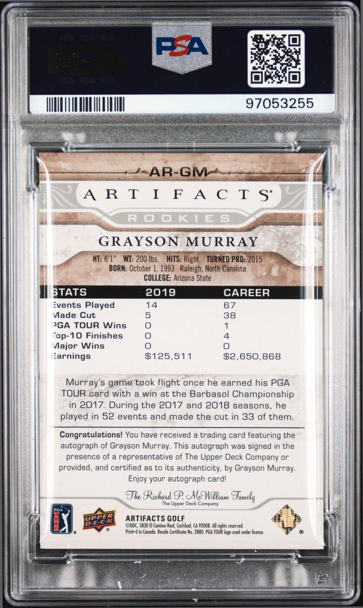 Grayson Murray - Back