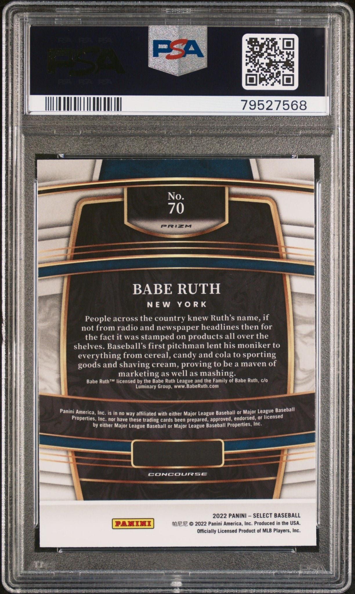 Babe Ruth - Back