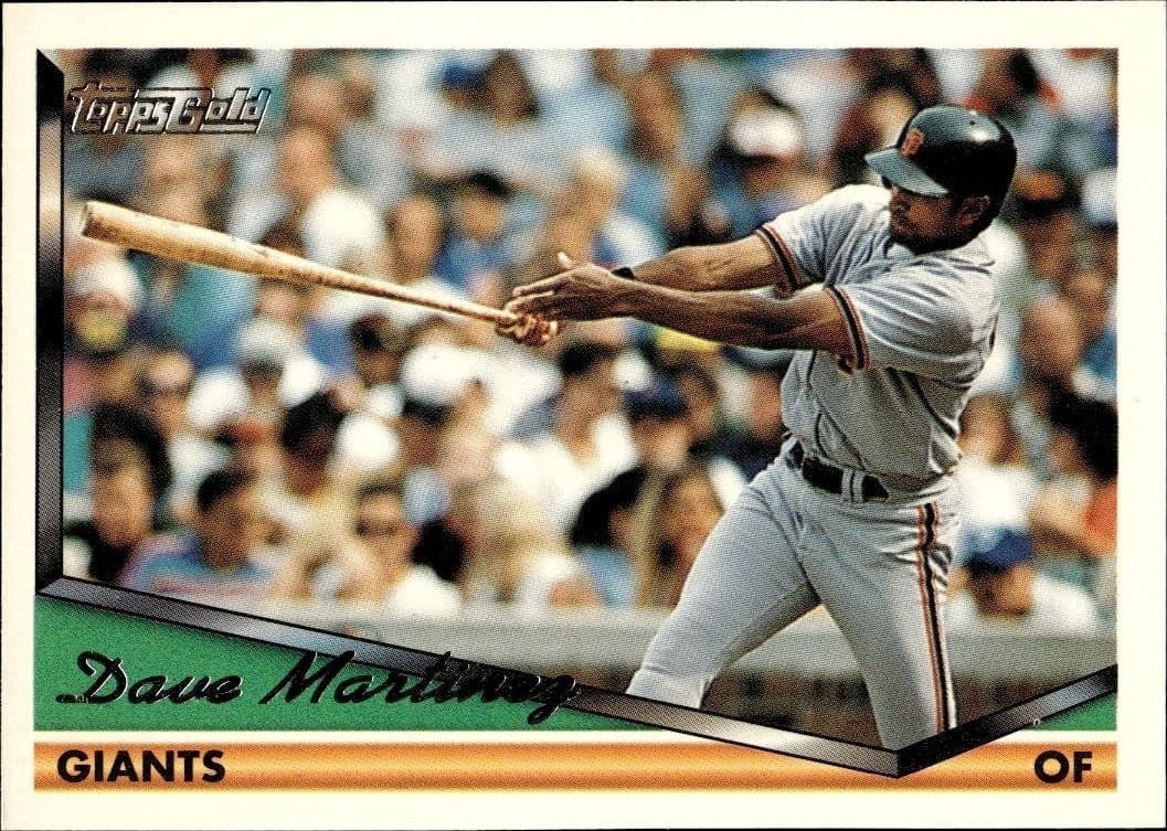 1994 Topps Dave Martinez #174 trading card